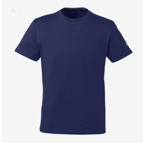 PUMA Essentials Short Sleeve Tee Navy Blue - Picture 3 of 5